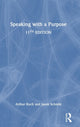 Book cover of: Speaking with a Purpose. By: Arthur Koch