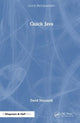 Book cover of: Quick Java. By: David Matuszek