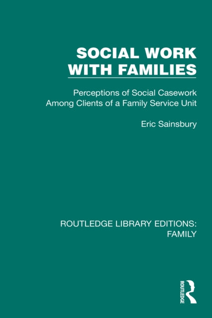 Book cover of: Social Work with Families