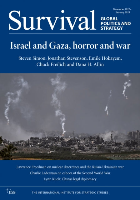 Book cover of: Survival: December 2023- January 2024. By: International Institute for Strategic Studies Staff