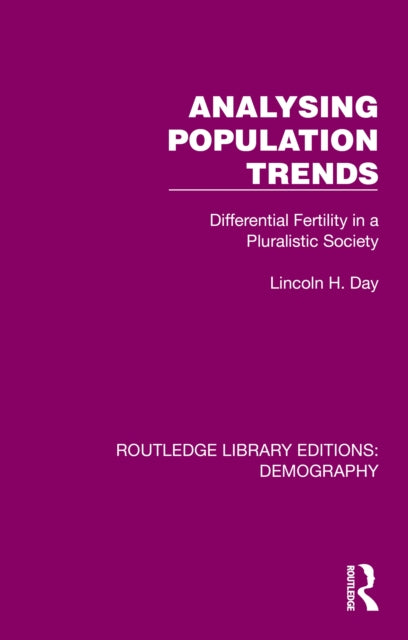 Book cover of: Analysing Population Trends. By: Lincoln H. Day