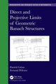 Book cover of: Direct and Projective Limits of Geometric Banach Structures.. By: Patrick Cabau