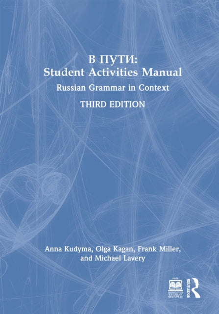 Book cover of: V Puti: Student Activities Manual. By: Anna Kudyma