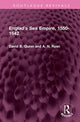 Book cover of: England's Sea Empire, 1550-1642. By: David B. Quinn