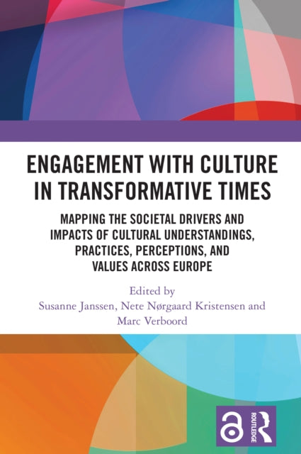 Book cover of: Engagement with Culture in Transformative Times. By: Susanne Janssen