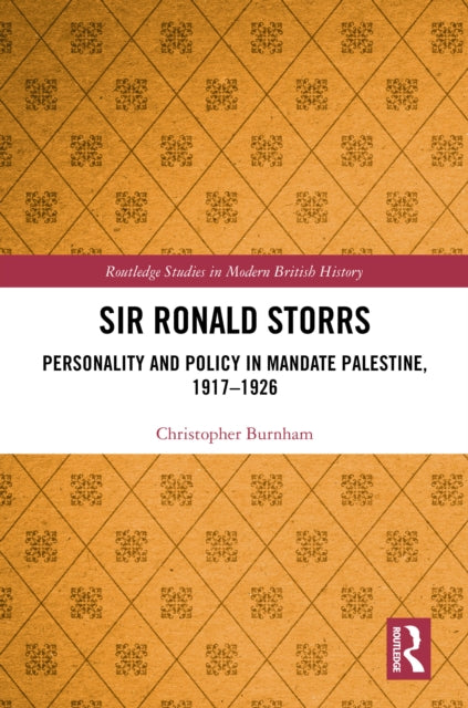 Book cover of: Sir Ronald Storrs