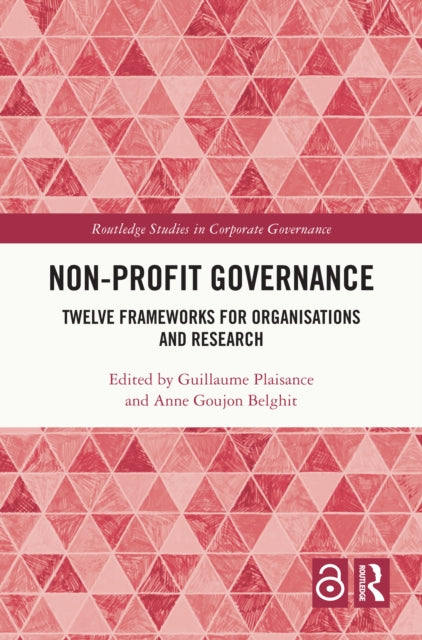 Book cover of: Non-profit Governance. By: Guillaume Plaisance