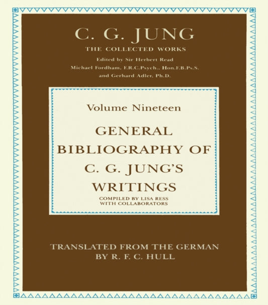 Book cover of: General Bibliography of C.G. Jung's Writings