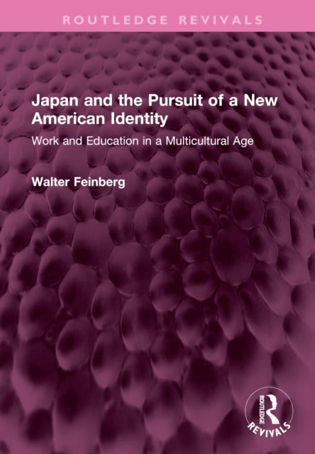 Book cover of: Japan and the Pursuit of a New American Identity. By: Walter Feinberg