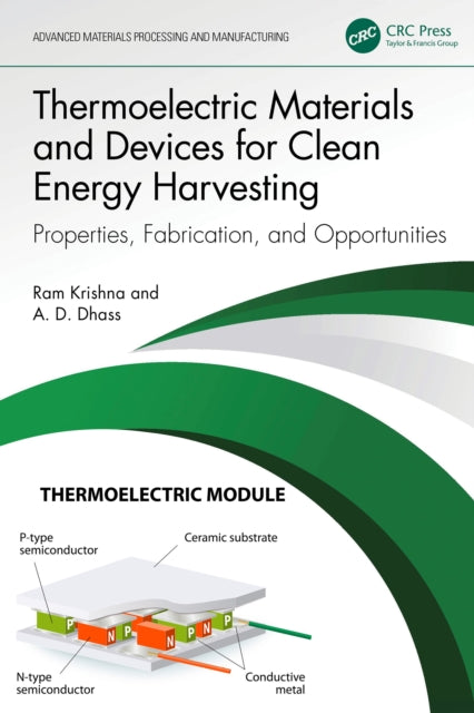 Book cover of: Thermoelectric Materials and Devices for Clean Energy Harvesting