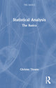 Book cover of: Statistical Analysis. By: Christer Thrane