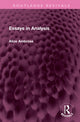 Book cover of: Essays in Analysis. By: Alice Ambrose