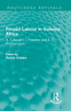Book cover of: Forced Labour in Colonial Africa. By: Cohen, Robin