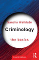 Book cover of: Criminology. By: Sandra Walklate