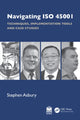 Book cover of: Navigating ISO 45001. By: Stephen Asbury
