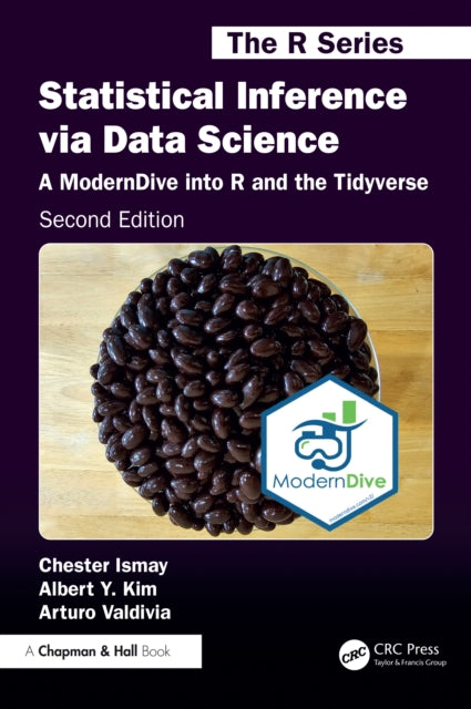 Book cover of: Statistical Inference via Data Science. By: Chester Ismay