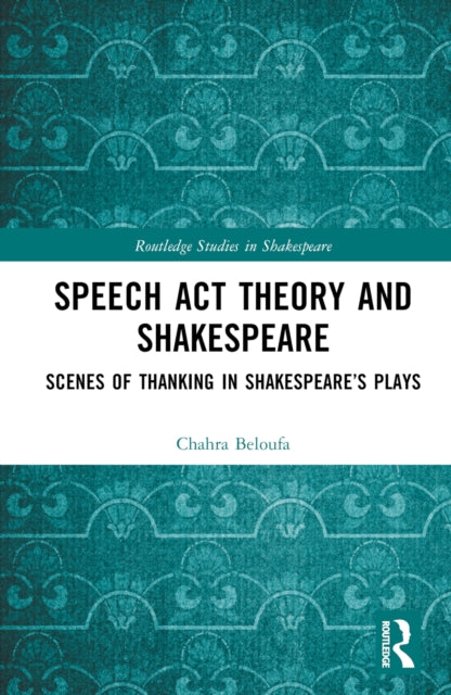Book cover of: Speech Act Theory and Shakespeare