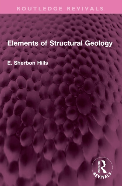 Book cover of: Elements of Structural Geology