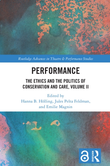 Book cover of: Performance. By: Hanna B. Hölling