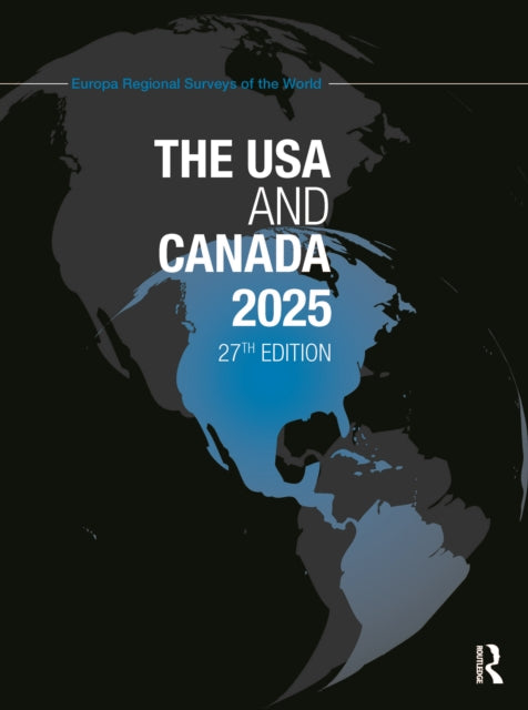 Book cover of: USA and Canada 2025. By: Europa Publications