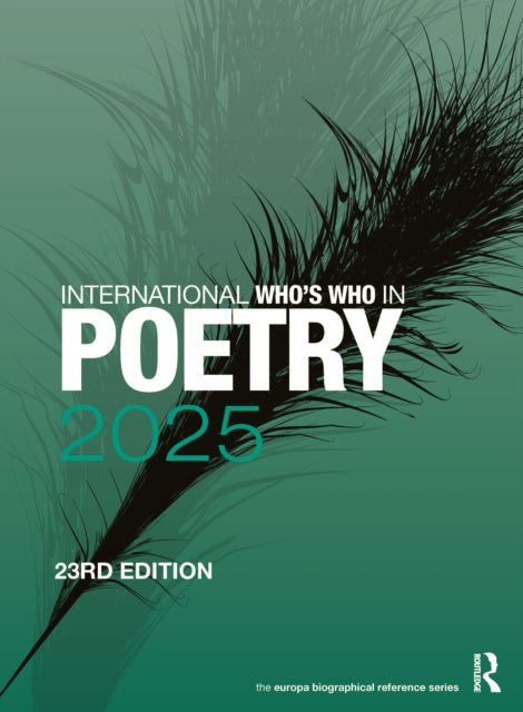 Book cover of: International Who's Who in Poetry 2025. By: Europa Publications