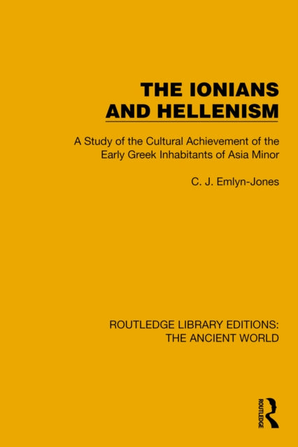 Book cover of: Ionians and Hellenism