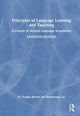 Book cover of: Principles of Language Learning and Teaching. By: H. Douglas Brown
