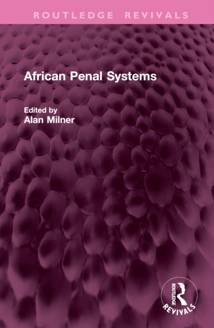 Book cover of: African Penal Systems