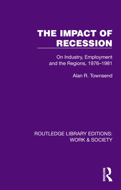 Book cover of: Impact of Recession. By: Alan R. Townsend