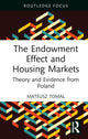 Book cover of: Endowment Effect and Housing Markets. By: Mateusz Tomal