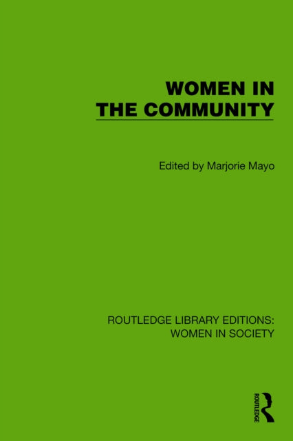 Book cover of: Women in the Community. By: Marjorie Mayo