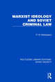 Book cover of: Marxist Ideology and Soviet Criminal Law. By: R. W. Makepeace