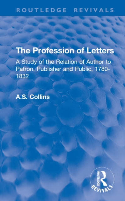 Book cover of: Profession of Letters