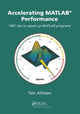 Book cover of: Accelerating MATLAB Performance. By: Yair M. Altman