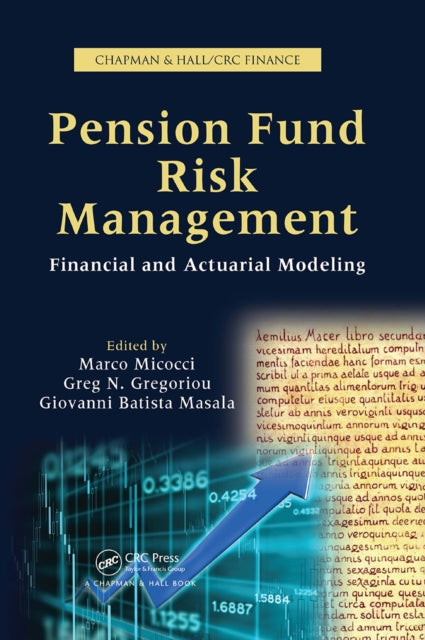 Book cover of: Pension Fund Risk Management. By: Marco Micocci