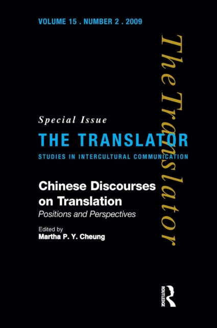 Book cover of: Chinese Discourses on Translation