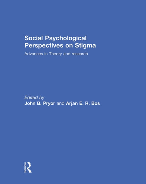 Book cover of: Social Psychological Perspectives on Stigma