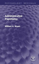 Book cover of: Administrative Psychiatry