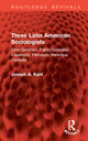 Book cover of: Three Latin American Sociologists