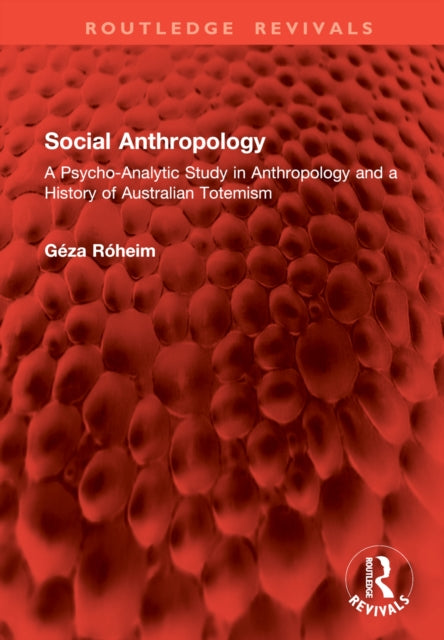 Book cover of: Social Anthropology