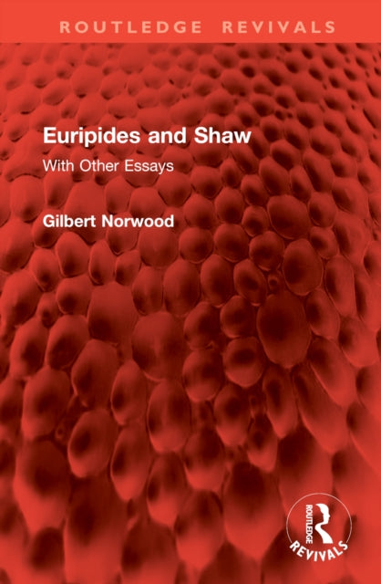 Book cover of: Euripides and Shaw