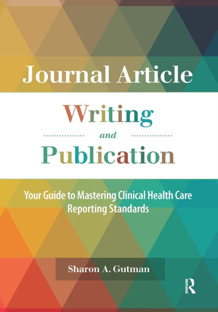 Book cover of: Journal Article Writing and Publication