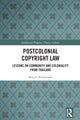 Book cover of: Postcolonial Copyright Law