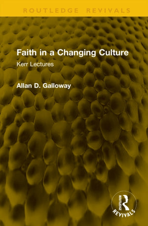 Faith in a Changing Culture