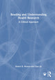Book cover of: Reading and Understanding Health Research