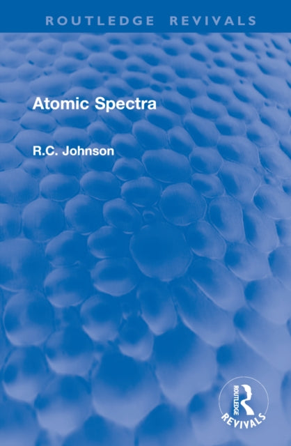 Book cover of: Atomic Spectra