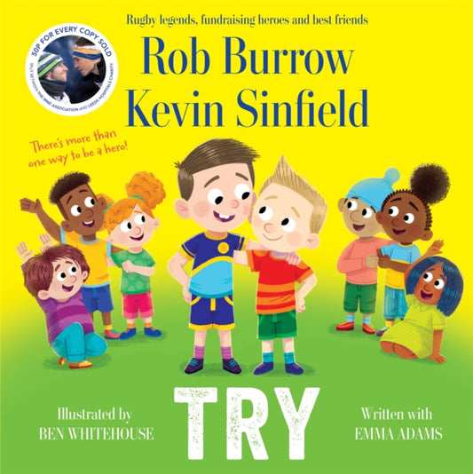 Book cover of: Try. By: Rob Burrow
