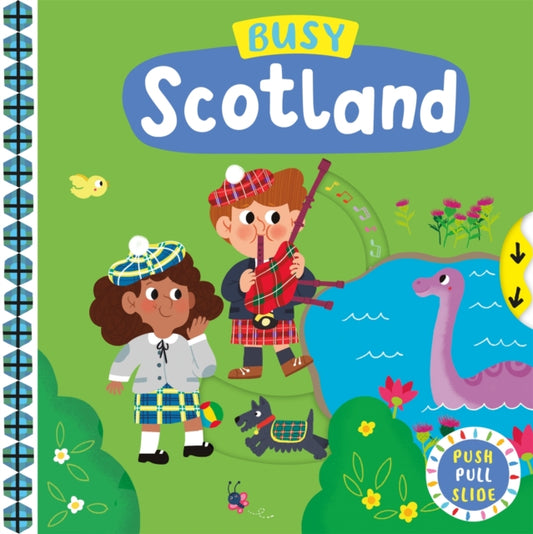 Book cover of: Busy Scotland. By: Campbell Books