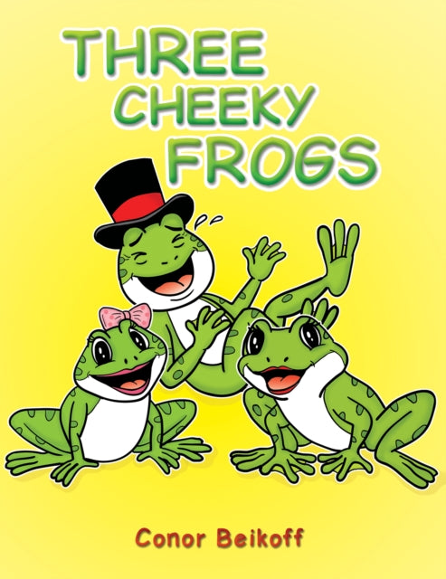 Book cover of: Three Cheeky Frogs