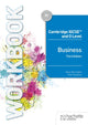 Book cover of: Cambridge IGCSE and O Level Business Workbook Third Edition. By: Karen Borrington